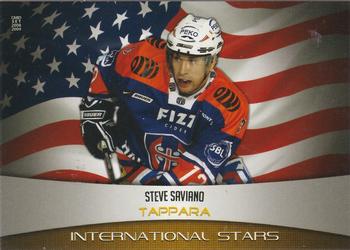 2008-09 Cardset Finland - International Stars Yellow #IS24 Steve Saviano Front