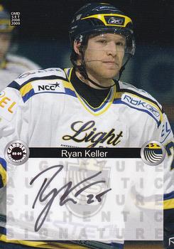 2008-09 Cardset Finland - Signature Sensations 2 #RK Ryan Keller Front