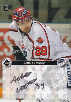 2008-09 Cardset Finland - Signature Sensations 2 #AL Arttu Luttinen Front