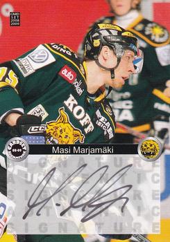 2008-09 Cardset Finland - Signature Sensations 2 #MaM Masi Marjamäki Front