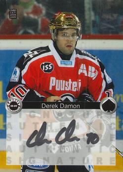 2008-09 Cardset Finland - Signature Sensations 2 #DD Derek Damon Front