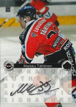 2008-09 Cardset Finland - Signature Sensations 2 #MT Markku Tähtinen Front