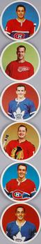 1962-63 El Producto Box Panels #NNO Hockey Stars Coasters Panel Front