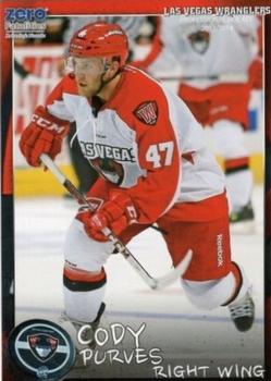 2013-14 Las Vegas Wranglers (ECHL) #NNO Cody Purves Front