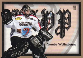 2007-08 Cardset Finland - MVP #6 Sinuhe Wallinheimo Front