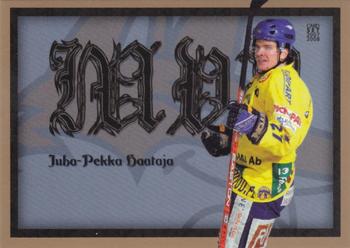 2007-08 Cardset Finland - MVP - Blue #9 Juha-Pekka Haataja Front