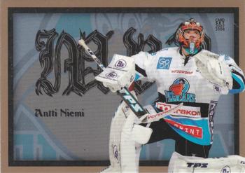2007-08 Cardset Finland - MVP - Blue #10 Antti Niemi Front