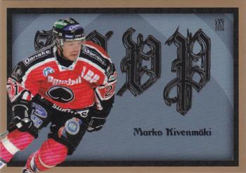 2007-08 Cardset Finland - MVP - Blue #14 Marko Kivenmäki Front