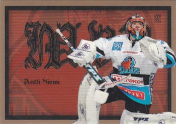 2007-08 Cardset Finland - MVP - Red #10 Antti Niemi Front
