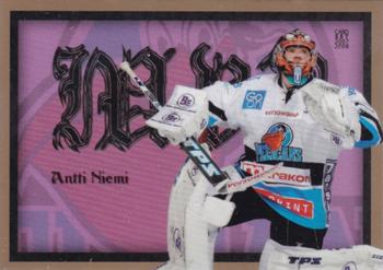 2007-08 Cardset Finland - MVP - Purple #10 Antti Niemi Front