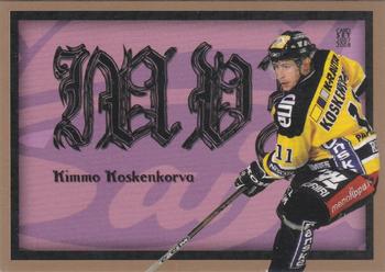 2007-08 Cardset Finland - MVP - Purple #11 Kimmo Koskenkorva Front