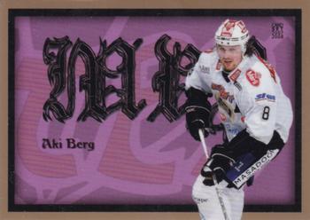 2007-08 Cardset Finland - MVP - Purple #13 Aki Berg Front