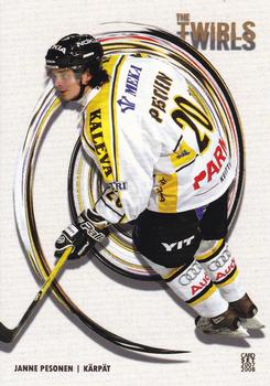 2007-08 Cardset Finland - Twirls #7 Janne Pesonen Front