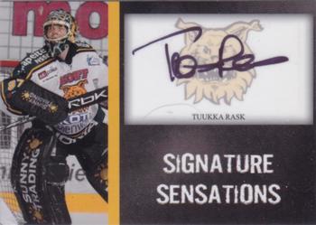 2007-08 Cardset Finland - Signature Sensations #TR2 Tuukka Rask Front