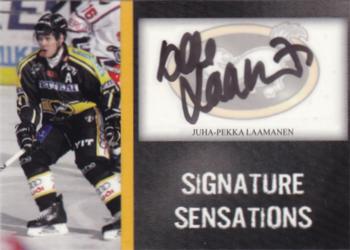 2007-08 Cardset Finland - Signature Sensations #JPL Jukka-Pekka Laamanen Front