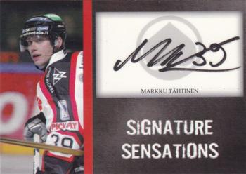 2007-08 Cardset Finland - Signature Sensations #MTÄ Markku Tähtinen Front