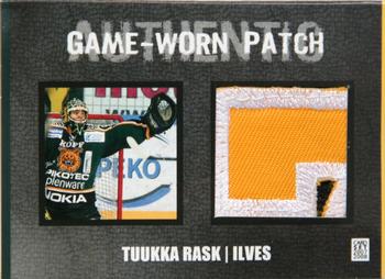 2007-08 Cardset Finland - Game Worn - Series 1 #TRP Tuukka Rask / Game Worn Patch Front