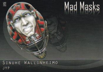 2007-08 Cardset Finland - Mad Masks #08 Sinuhe Wallinheimo Front