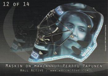 2007-08 Cardset Finland - Mad Masks #12 Tommi Satosaari Back