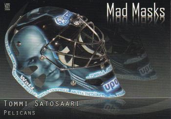 2007-08 Cardset Finland - Mad Masks #12 Tommi Satosaari Front