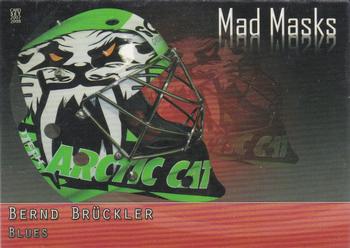 2007-08 Cardset Finland - Mad Masks - Red #01 Bernd Brückler Front