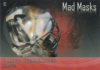 2007-08 Cardset Finland - Mad Masks - Red #09 Jaakko Suomalainen Front