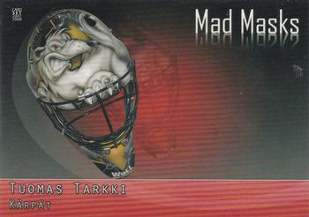 2007-08 Cardset Finland - Mad Masks - Red #10 Tuomas Tarkki Front
