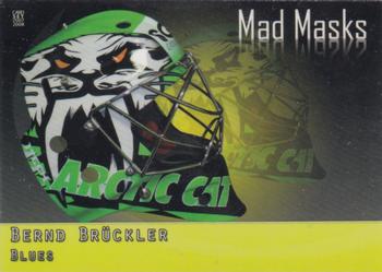 2007-08 Cardset Finland - Mad Masks - Yellow #01 Bernd Brückler Front