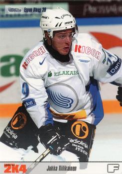 2003-04 Cardset Finland #9 Jukka Tiilikainen Front
