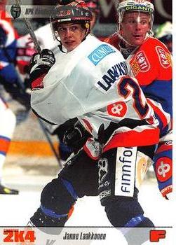 2003-04 Cardset Finland #40 Janne Laakkonen Front