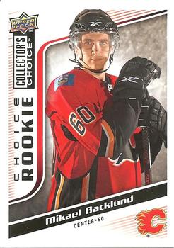 2009-10 Collector's Choice #241 Mikael Backlund Front