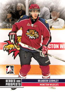 2009-10 In The Game Heroes and Prospects #101 Brandon Gormley Front