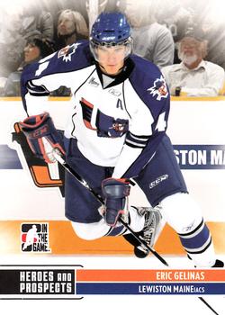 2009-10 In The Game Heroes and Prospects #113 Eric Gelinas Front