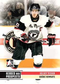 2009-10 In The Game Heroes and Prospects #115 Kelsey Tessier Front