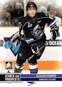 2009-10 In The Game Heroes and Prospects #118 Gleason Fournier Front