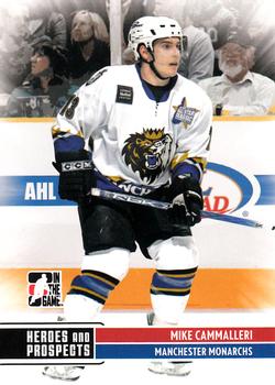 2009-10 In The Game Heroes and Prospects #11 Mike Cammalleri Front