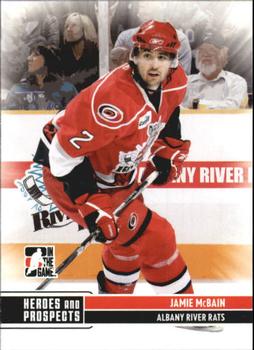 2009-10 In The Game Heroes and Prospects #152 Jamie McBain Front