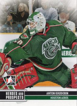 2009-10 In The Game Heroes and Prospects #158 Anton Khudobin Front