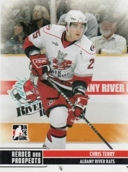 2009-10 In The Game Heroes and Prospects #160 Chris Terry Front