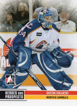 2009-10 In The Game Heroes and Prospects #162 Dustin Tokarski Front