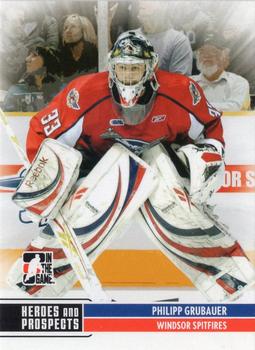 2009-10 In The Game Heroes and Prospects #169 Philipp Grubauer Front