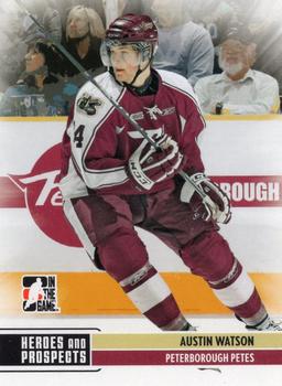 2009-10 In The Game Heroes and Prospects #173 Austin Watson Front