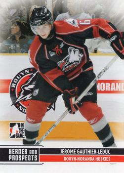 2009-10 In The Game Heroes and Prospects #188 Jerome Gauthier-Leduc Front