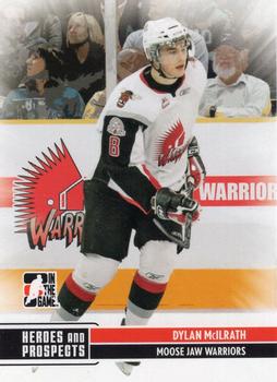 2009-10 In The Game Heroes and Prospects #191 Dylan McIlrath Front