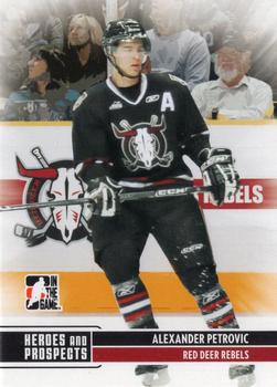 2009-10 In The Game Heroes and Prospects #193 Alexander Petrovic Front