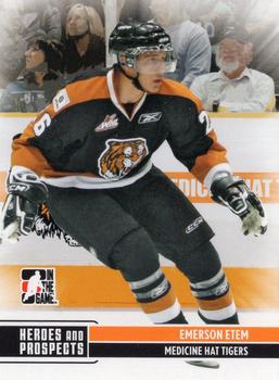2009-10 In The Game Heroes and Prospects #194 Emerson Etem Front