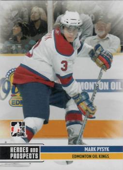 2009-10 In The Game Heroes and Prospects #198 Mark Pysyk Front