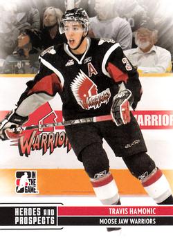 2009-10 In The Game Heroes and Prospects #131 Travis Hamonic Front