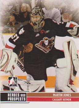 2009-10 In The Game Heroes and Prospects #132 Martin Jones Front