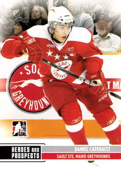2009-10 In The Game Heroes and Prospects #142 Daniel Catenacci Front